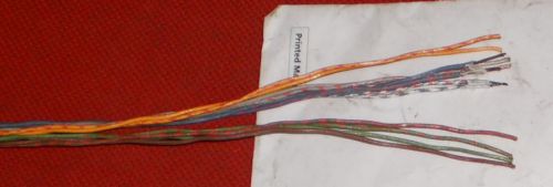 Western Electric 20GA wire enameled silk+cloth length 34.8 meter