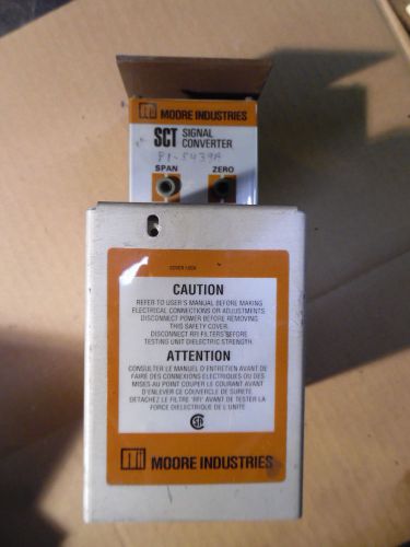 MOORE INDUSTRIES SCT SIGNAL CONVERTER, 117 VAC, 5W, 706825, USED
