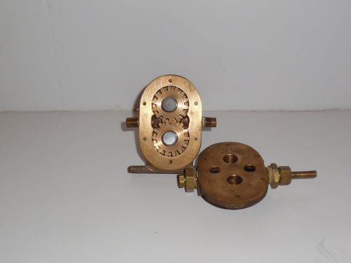 LOBEE bronze gear pump – Steampunk – Industrial - Repurposed art - parts