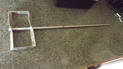 Mixing Paddle,3/8 in Shaft,8-3/8 in Head