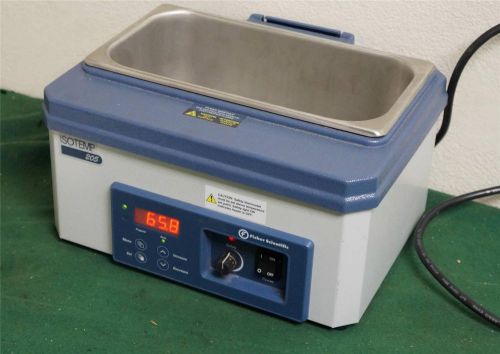 Fisher Scientific Isotemp 205 Digital Heated Water Bath !!  F48