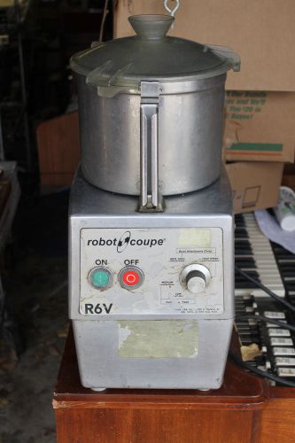 Robot Coupe R6V Commercial Food Processor with Bowl 1 Blade