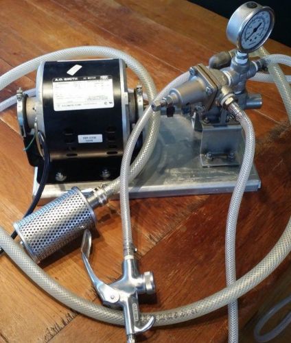 Brine pump meat injector electric 110v table top excellent condition  perfect for sale