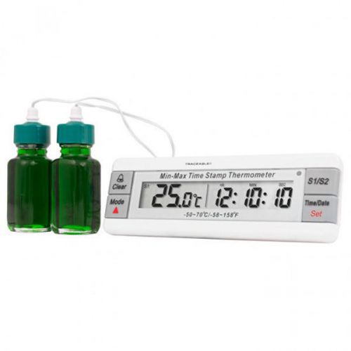 Dual thermometer - with bottle probes 1 ea for sale