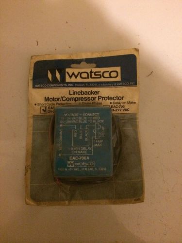 WATSCO VINTAGE LINEBACKER SOLID STATE DELAY TIMER #EAC-700A FREE SHIPPING