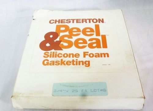 Chesterton Peel &amp; Seal 175 Silicon Foam gasketing 3/4 x 25 ft.