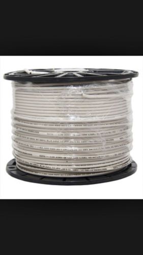 12 AWG Stranded Copper THHN Wire 500&#039; Spool White