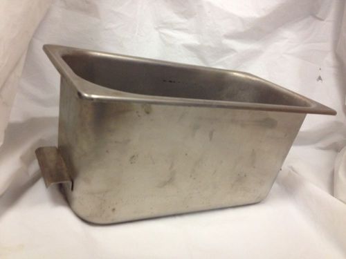 Stainless Steel Auxiliary Pan for 1-1/2 Gallon Ultrasonic Tank (C-562)