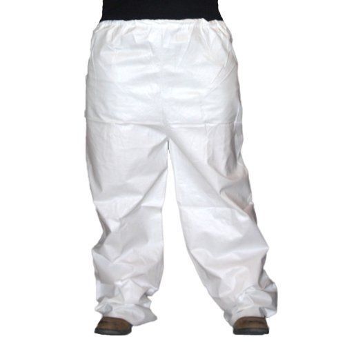 Enviroguard MicroGuard MP Pant with Elastic Waist  Disposable  White  2X-Large (