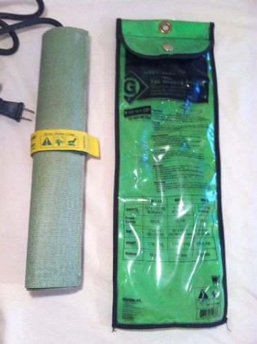 Greenlee 860-1-1/2 PVC Heating Blanket PVC Conduit 1/2&#034;-1 1/2&#034; Excellent Cond.