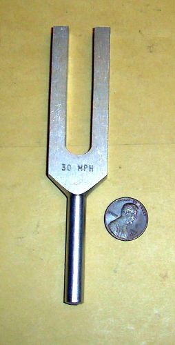 30MPH X-BAND TUNING FORK FOR SPEED RADAR TESTING