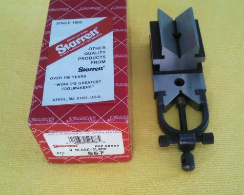 Starrett offset v-block #567  machinist-toolmaker, inspection, milling, grinding for sale