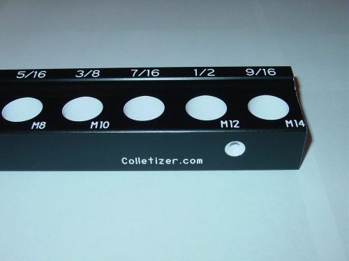 Bilz #1 tap adapter rack tap holder storage set w/size engravings, blitz (619) for sale
