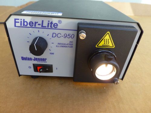 DOLAN-JENNER FIBER-LITE -- DC-950 -- DC Regulated Illuminator Fiberlite DC950