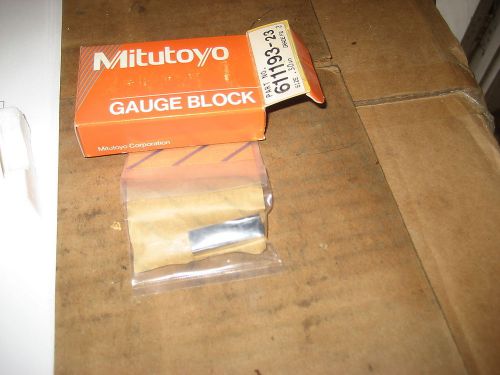 MITUTOYO 611148-23 .108 GRD2 GAGE BLOCK (LW0703-1)