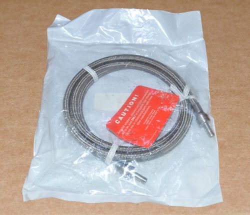 NEW Swagelok SS-4BHT-60 SS Flex Braided Hose Tube Adapter 1/4&#034; Quick Connect