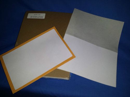 400 Self Adhesive Shipping Labels 2 labels Per Sheet 200 sheets for USPS Paypal