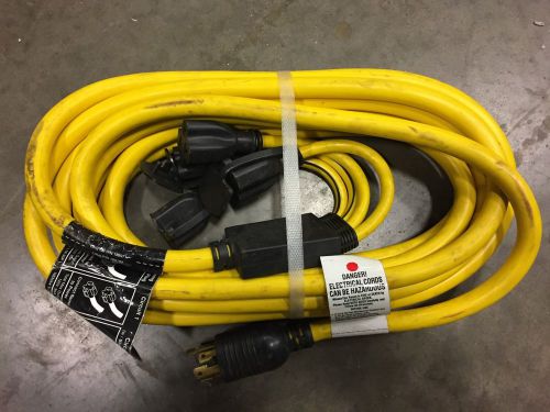 GENERAC EXTENDA PANEL 30 AMP EXTENSION CORD WITH 4 OUTLETS 188971  6112