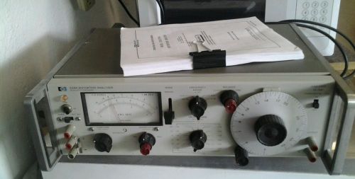 Hp model 334a distortion analyzer for sale
