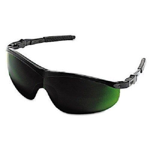 CREWS ST1150  Storm Safety Glasses Black Frame Green Lens - MCR Safety - 1DZ