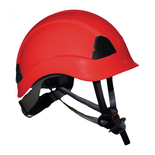Arborist climbing safety helmet meets ansi hard hat tree climbers helmet red for sale