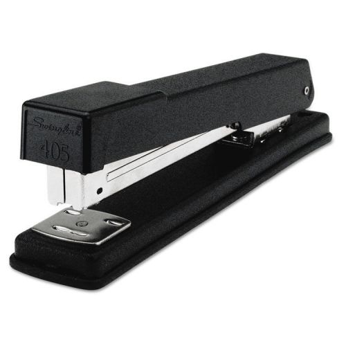 Light-Duty Full Strip Desk Stapler, 20-Sheet Capacity, Black