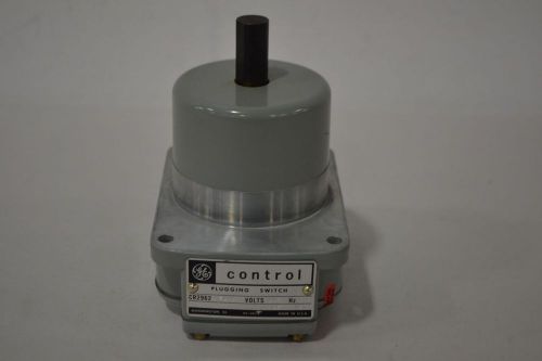 NEW GE CR2962E1A2 5/8IN SHAFT CONTROL PLUGGING SWITCH 115/95V-AC D324810