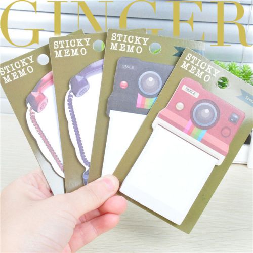 Vintage Sticker Post It Bookmark Point Marker Memo Schedule Flags Sticky Notes