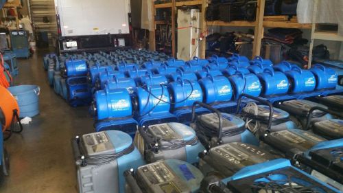 20 USED TYPHOON AIR MOVERS !!! GFCI OUTLETS !! STACKABLE !! DRI EAZ PHOENIX