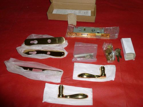 Anderson Emco Classic Style Handle Set POLISHED BRASS 41010