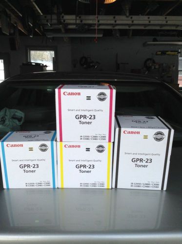 Canon GPR-23 Toner Full Set (1- Black, 1- Cyan, 1- Yellow, 1- Magenta)