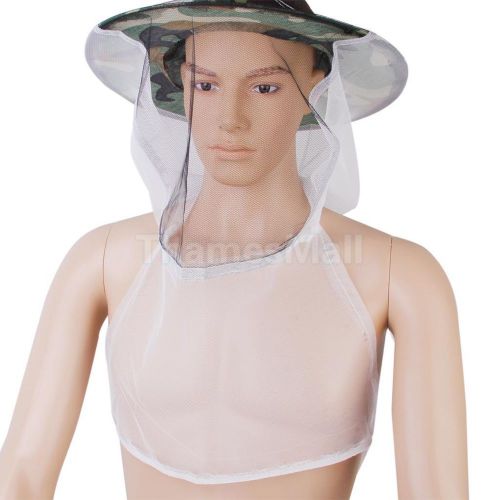 10pcs Beekeeping Bee Protective Lightweight Head Veil Mesh Tulle Net for Hat
