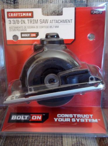 Craftsman  bolt-on ™ 3-3/8&#039;&#039; trim saw attachment for sale