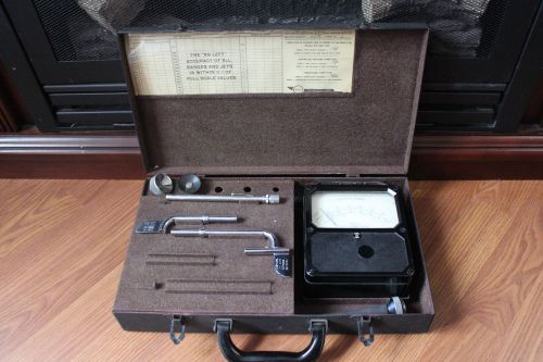 Vintage alnor brand velometer in case - type 3002 - serial 8102 for sale