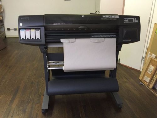 HP Designjet 1050c Plus Printer w/ SeeColor news proofing system (Excellent)