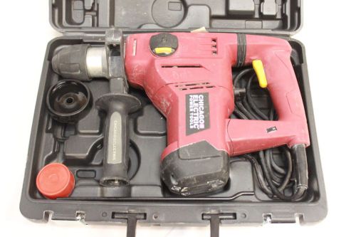 10 amp 3-in-1 1-1/8 in. variable speed sds rotary hammer chicago electric 69274 for sale