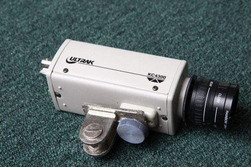 Ultrak CCD B/W 24V Camera/Len  Model KC4300