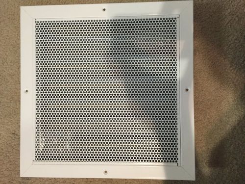 Tuttle and Bailey 14&#034; Square perforated return grill surface mount
