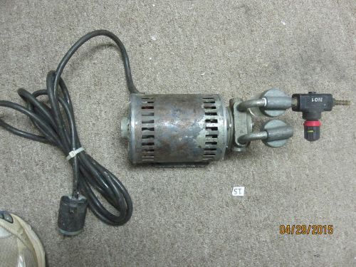 GE Vacuum Pump P/N 1531-305-G557X,  1/10 HP 115V 2.3 amp,