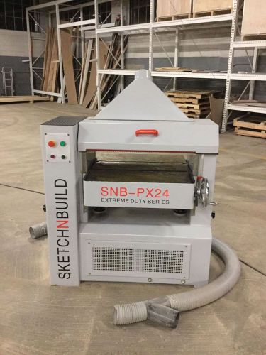 SKETCHNBUILD 24&#034; SNB-XP24 10HP Extreme Duty Thickness Planer