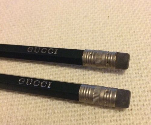GUCCI Brand New Rare Grey Pencils -two -- Authentic!