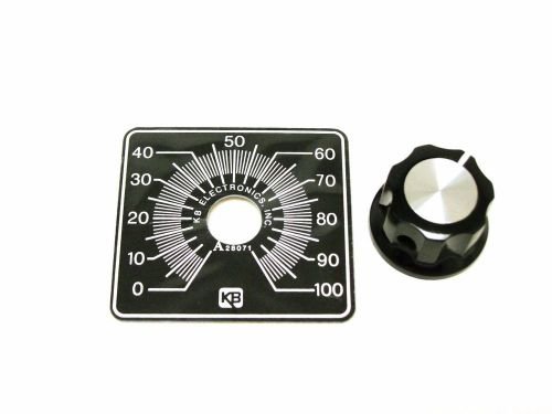 KB Electronics KB-9815 (SMALL) Knob and Dial Kit for AC and DC Motor Controls