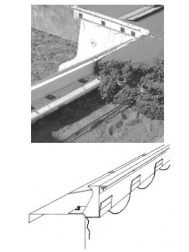 Cantilever Step Kit - Intermediate- LINER-POOL STEP COPING FROM STEGMEIER LLC