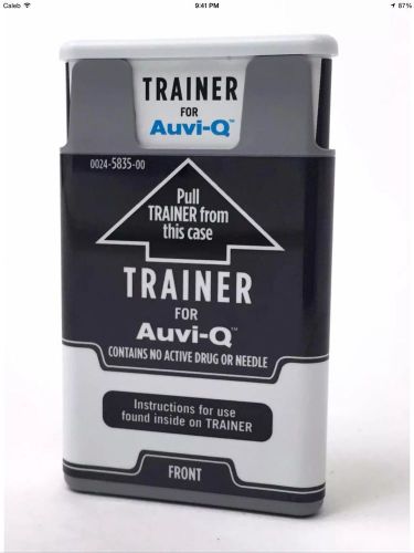 Auvi-Q Epi-pen Reusable Trainer Auvi Q Epi Pen Epinephrine No Needle Allergy