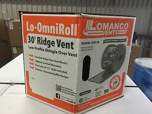 New Lomanco Lo-Omni LOR-30 Foot Roll Ridge Vent