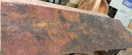 HAND HAMMERED COPPER 24 &#034; X  72 1/2&#034;