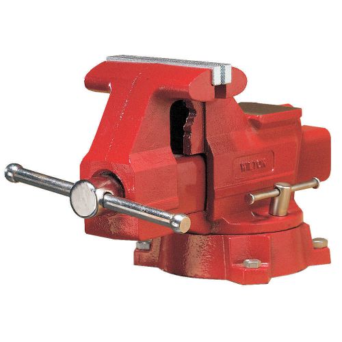 676 Workshop Vise, Swivel, 6-1/2 In Jaw, DI, NEW, FREE SHIPPING, @PA@