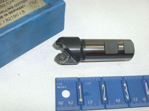 VALENITE 2-FLUTE 1-1/4&#034; INDEXABLE MILLING CUTTER #539.62.624