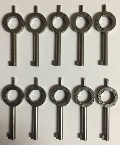 10 Smith &amp; Wesson Handcuff Keys BRAND NEW FREE SHIPPING