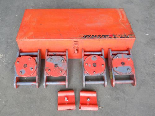 Multiton (multiroll) mark 1p roller skids kit - moving heavy machinery/equipment for sale